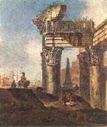 WEENIX, Jan Baptist Ancient Ruins Spain oil painting reproduction